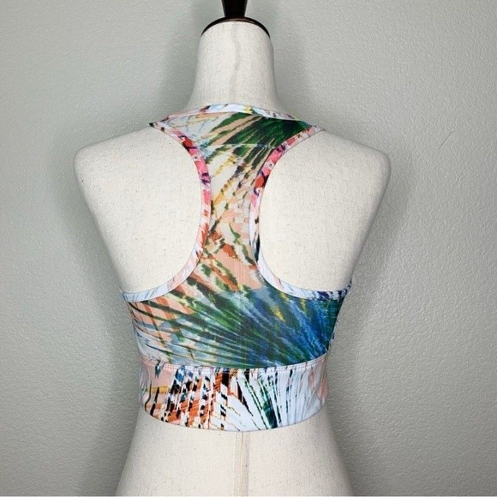 Colorful Racerback Women’s Sports Bra, Sz Small - Picture 7 of 8
